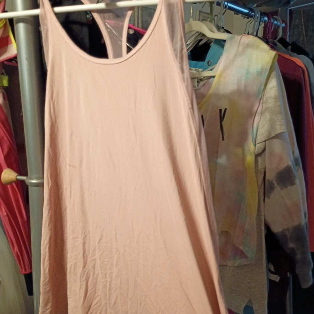 Victoria's Secret Blush Pink Mesh Top